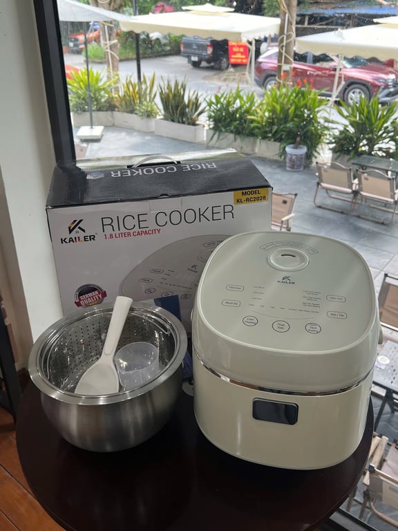 Nồi Cơm Điện Tử Lòng Nồi Vân Lục Giác 1.8L Kailer KL-RC2028