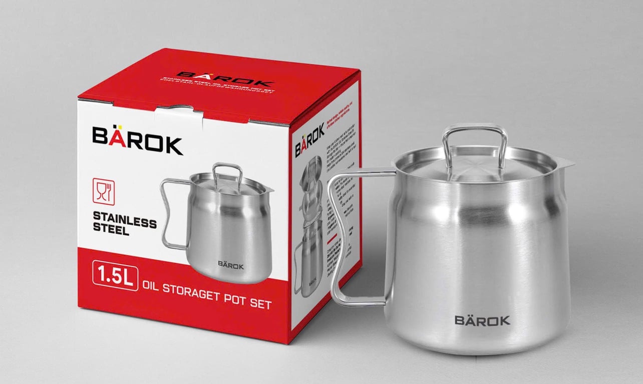 Ca lọc kiêm chiên ngập dầu Barok Gemany 1.5 lit