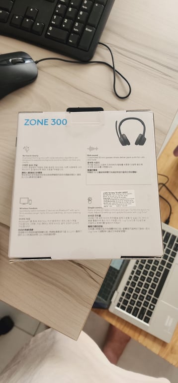 Tai Nghe Không dây Logitech Zone 300 Đen