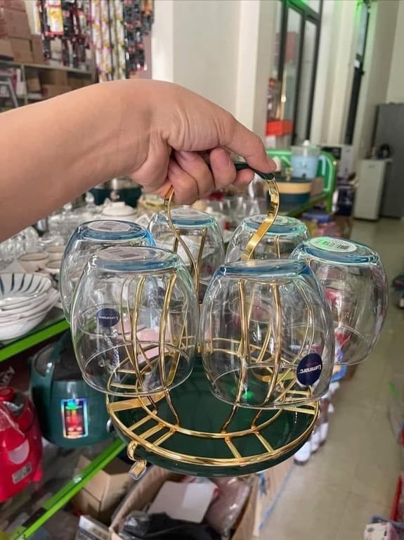 ❤ BỘ 6 CỐC TRỨNG LUMINARC 350ml