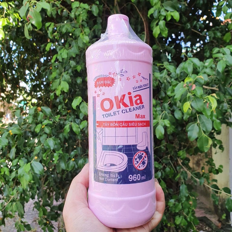 Tẩy Cầu Hồng Okia 1L