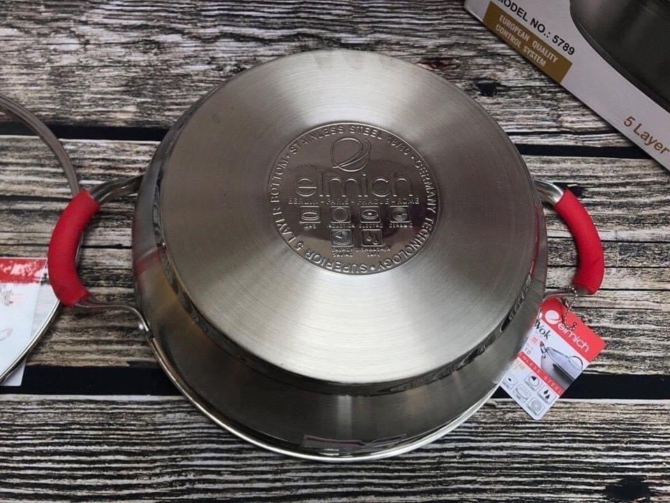 Nồi Lẩu Elmich Inox Đáy Từ 26cm