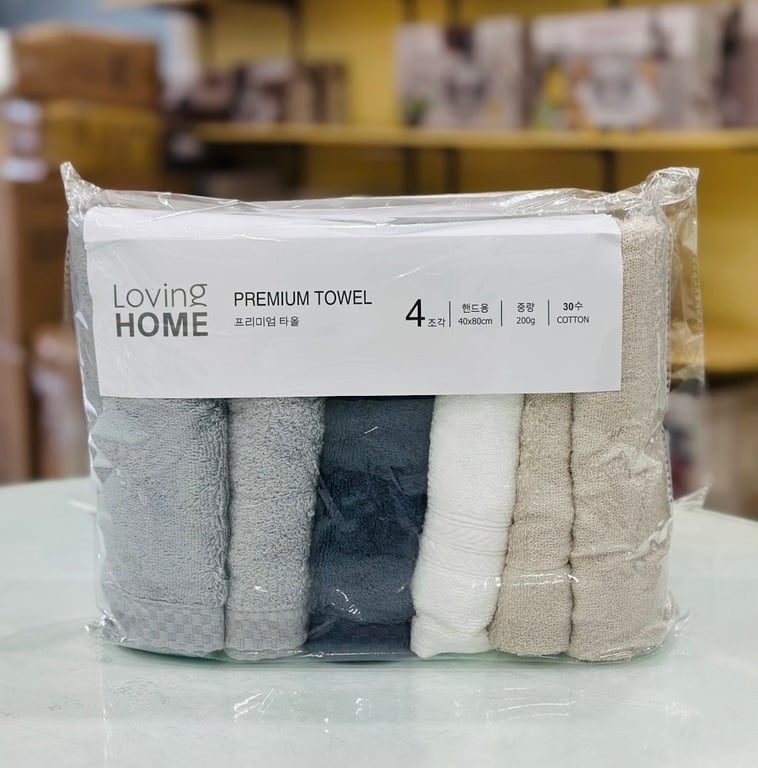 Set 6 khăn xuất Hàn 36*76cm