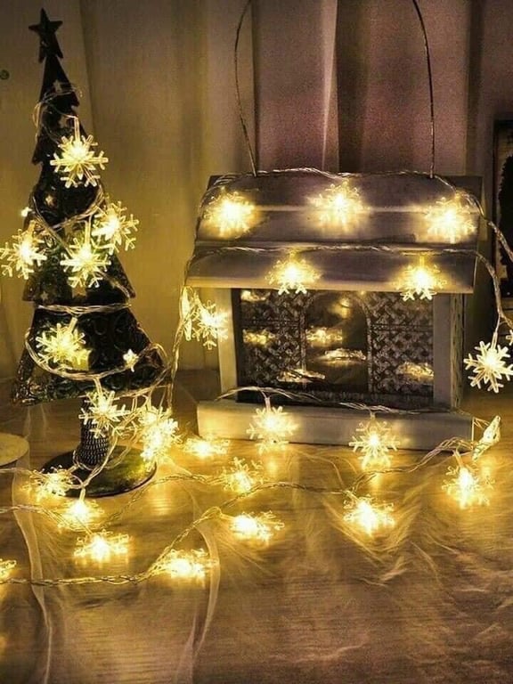 Đèn Trang Trí Hình Bông Hoa Tuyết