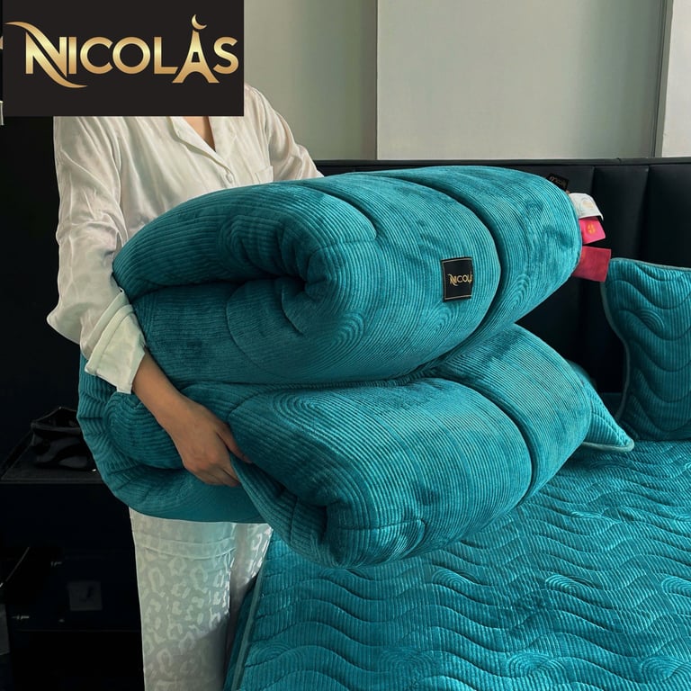 CHĂN LÔNG CỪU  PHÁP NICOLAS 2m*2m3