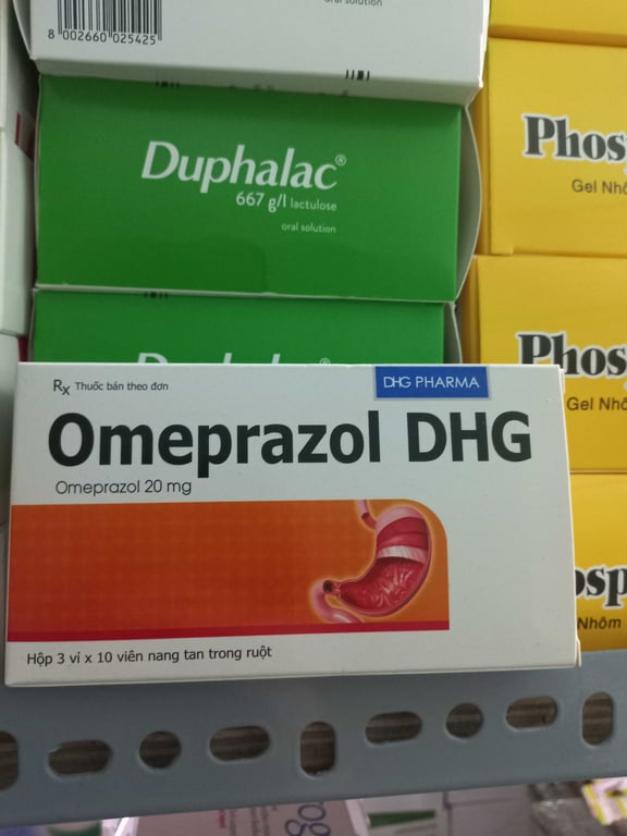 Omeprazol 20mg hậu giang h/30v