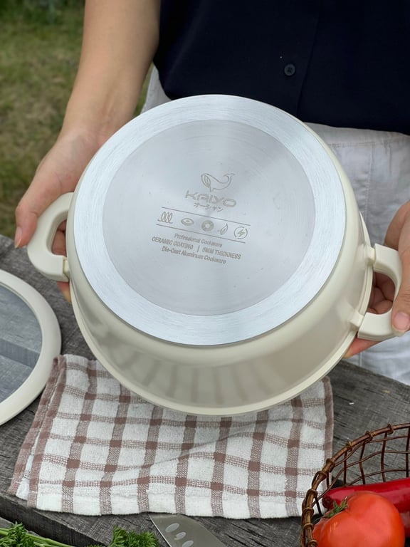 nồi đúc Elegant siêu xịn hàng Kaiyo Nhật size 20-24