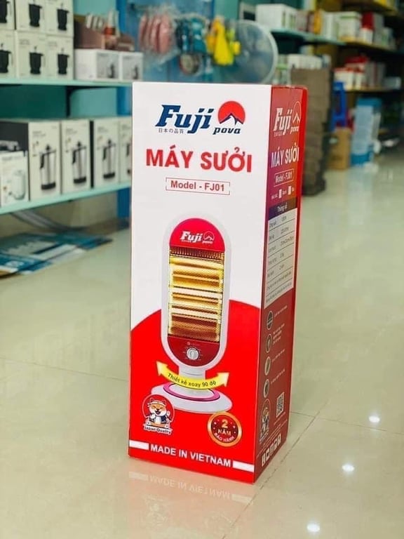 MÁY SƯỞI ĐIỆN HỒNG NGOẠI 3 BÓNG FUJI FJ01 - MADE IN VIETNAM