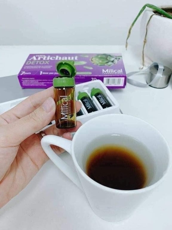 THẢI ĐỘC - MÁT GAN ARTICHAUT MILICAL 7 NGÀY