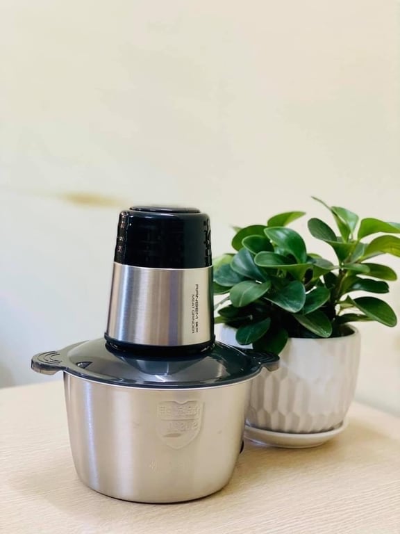 Em về xay thịt cối inox Ranbem 224A 2L
