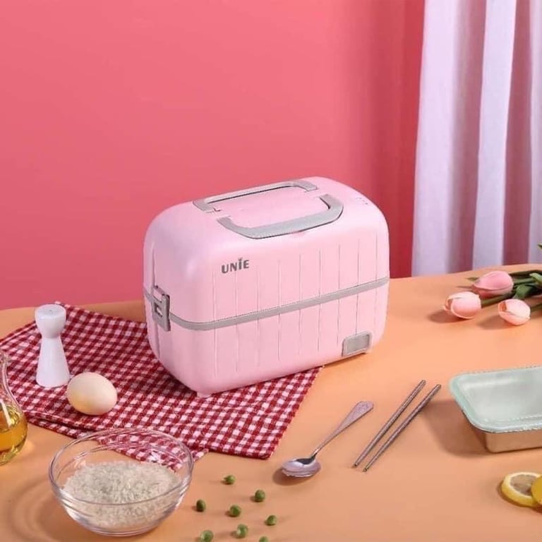 Hộp cơm cắm điện văn phòng Unie