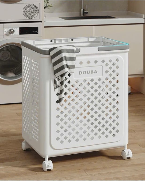 GIỎ ĐỂ ĐỒ CÓ BÁNH XE SIÊU XINH DOUBA