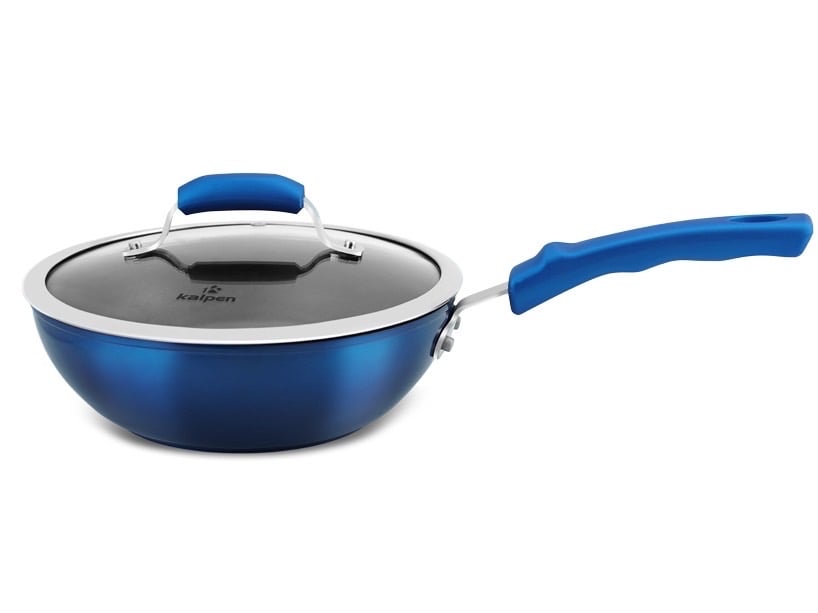 Chảo xào chống dính có nắp công nghệ Đức Kalpen size 20-24