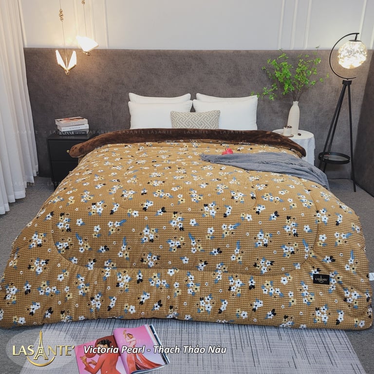 CHĂN LÔNG CỪU Victoria Pearl