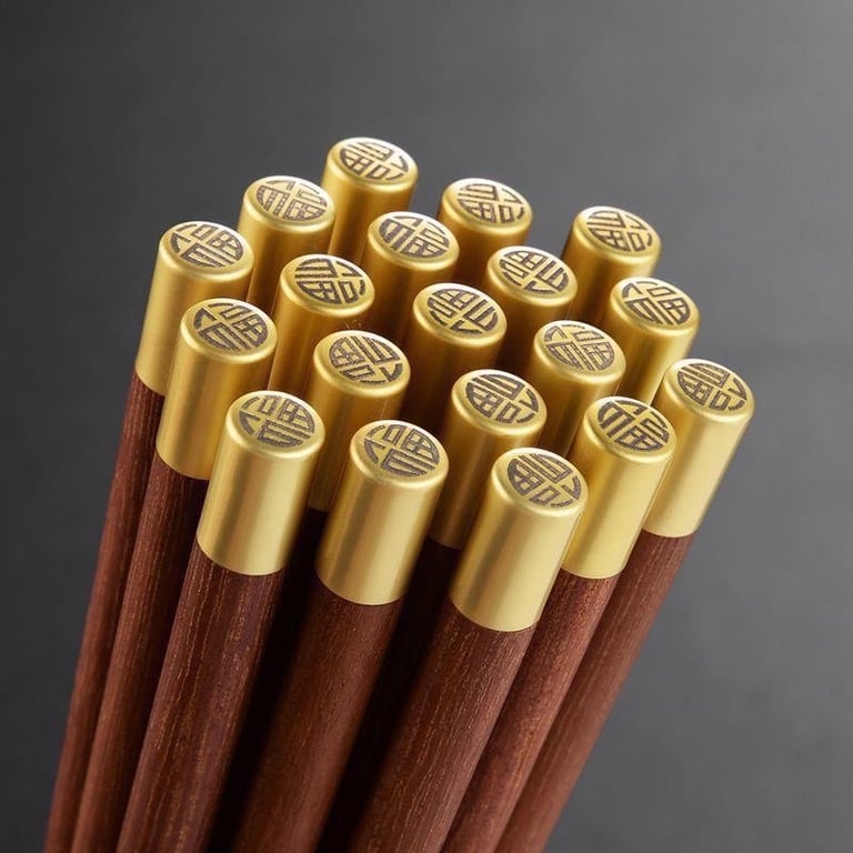 Set 10 Bộ Đũa Đàn Hương