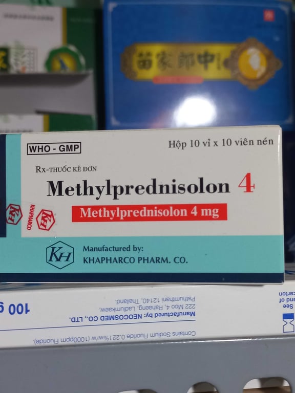 Methylpred 4 Khánh hoà h/100v
