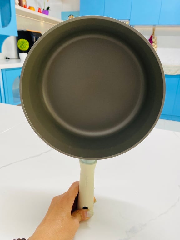 Chảo đúc cao cấp đáy từ nguyên tấm Lock&Lock 22cm CSU1225