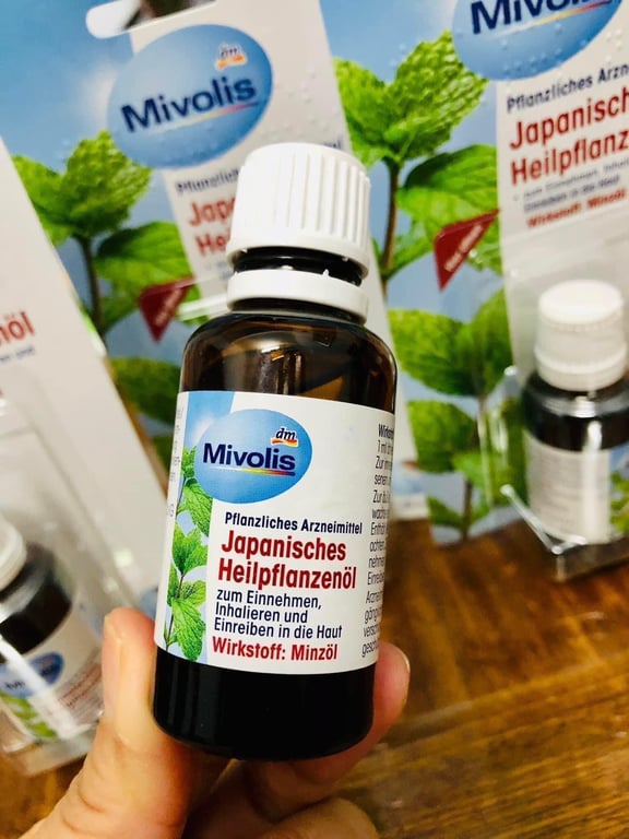 Tinh dầu bạc hà Mivolis - Japanisches Heilpflanzenöl,