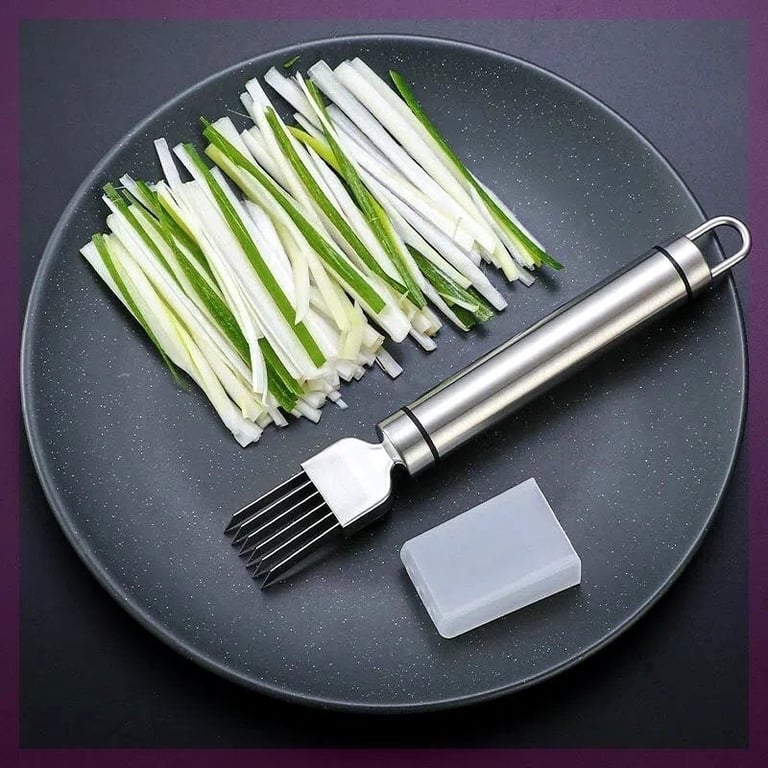 Dụng cụ chẻ hành inox