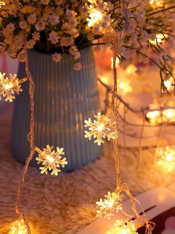 Đèn Trang Trí Hình Bông Hoa Tuyết