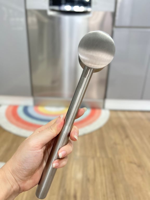 RK661 - Đập tỏi chiết eo inox304