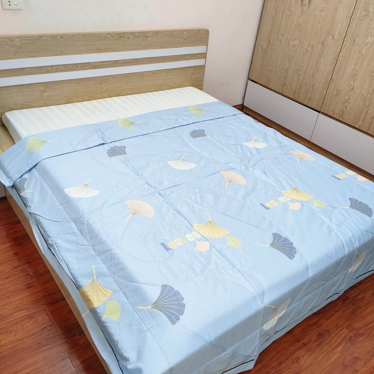 Chăn lụa  MUJI Cool trần bông cao cấp mềm mát