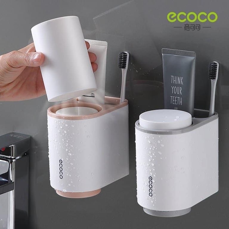 KỆ ĐỰNG CỐC VÀ BÀN CHẢI ECOCO E1905
