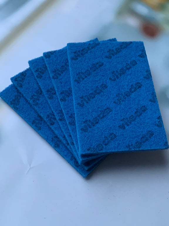 Miếng cọ rửa chống xước nhà bếp VILEDA dành cho vết bẩn cứng đầu, gói 5 miếng - TSU156167