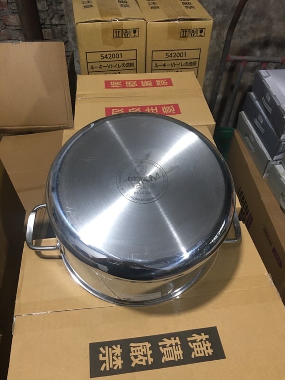 Nồi luộc gà Trimax Elmich 26cm dòng inox 304, đáy đúc liền cao cấp