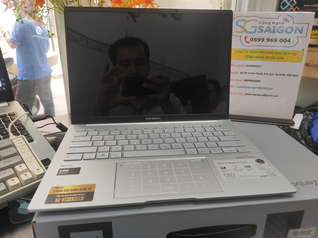 Laptop ASUS Zenbook 14 OLED UX3405MA-PP152W (Ultra 7-155H/RAM 32GB/Onboard/1TB SSD/ Windows 11)