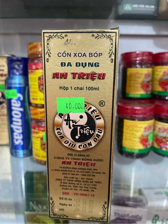 Cồn an triệu 100ml lớn xịt