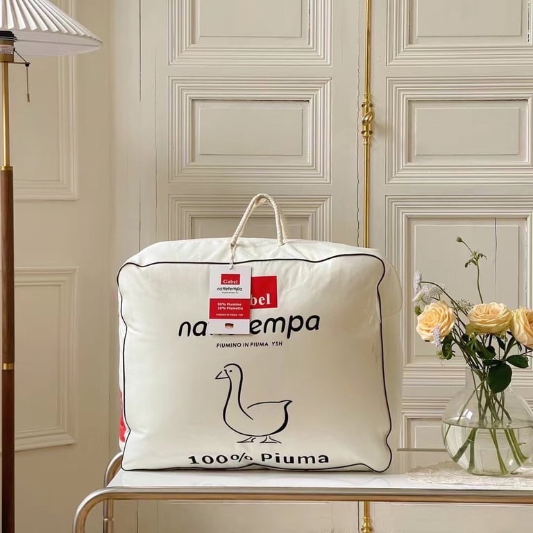 Chăn lông ngỗng xịn hàng xuất Italia 2m x 2.3m CHT10, nặng 3,5kg