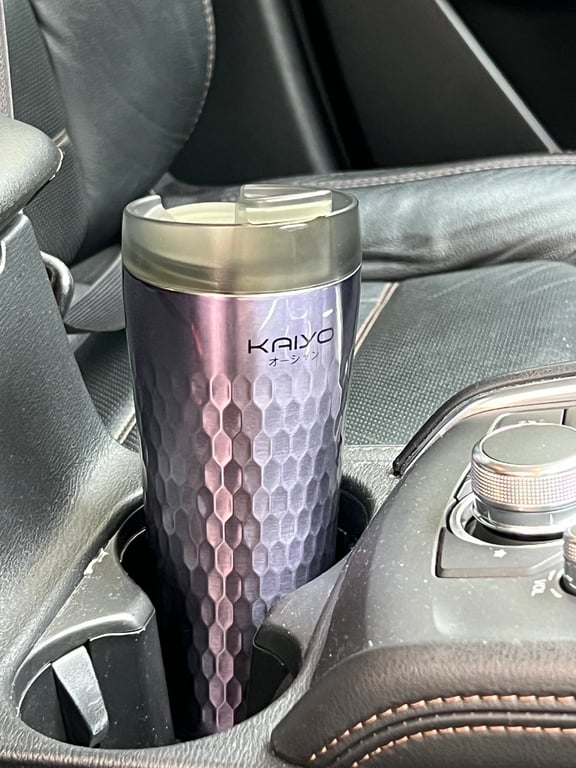 Cốc giữ nhiệt vân kim cương kaiyo 470ml