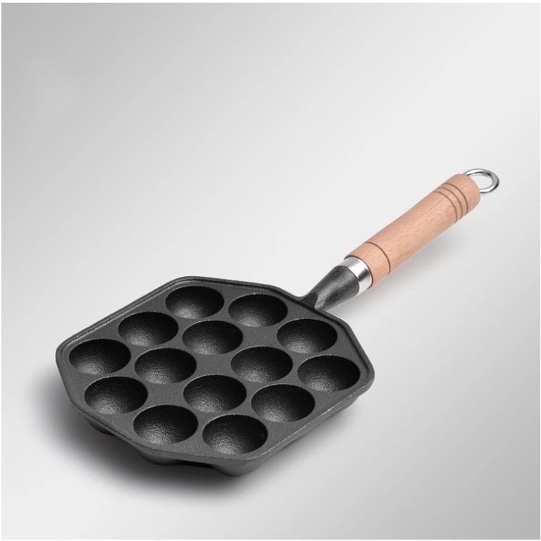 Chảo gang làm bánh bạch tuộc Takoyaki