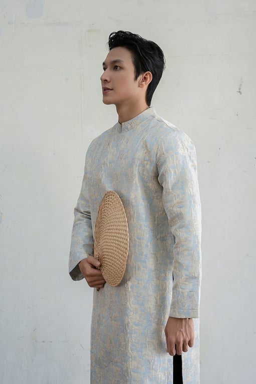 ADN Oao gấm loang - xanh M/L/XL/XXL/XXXL