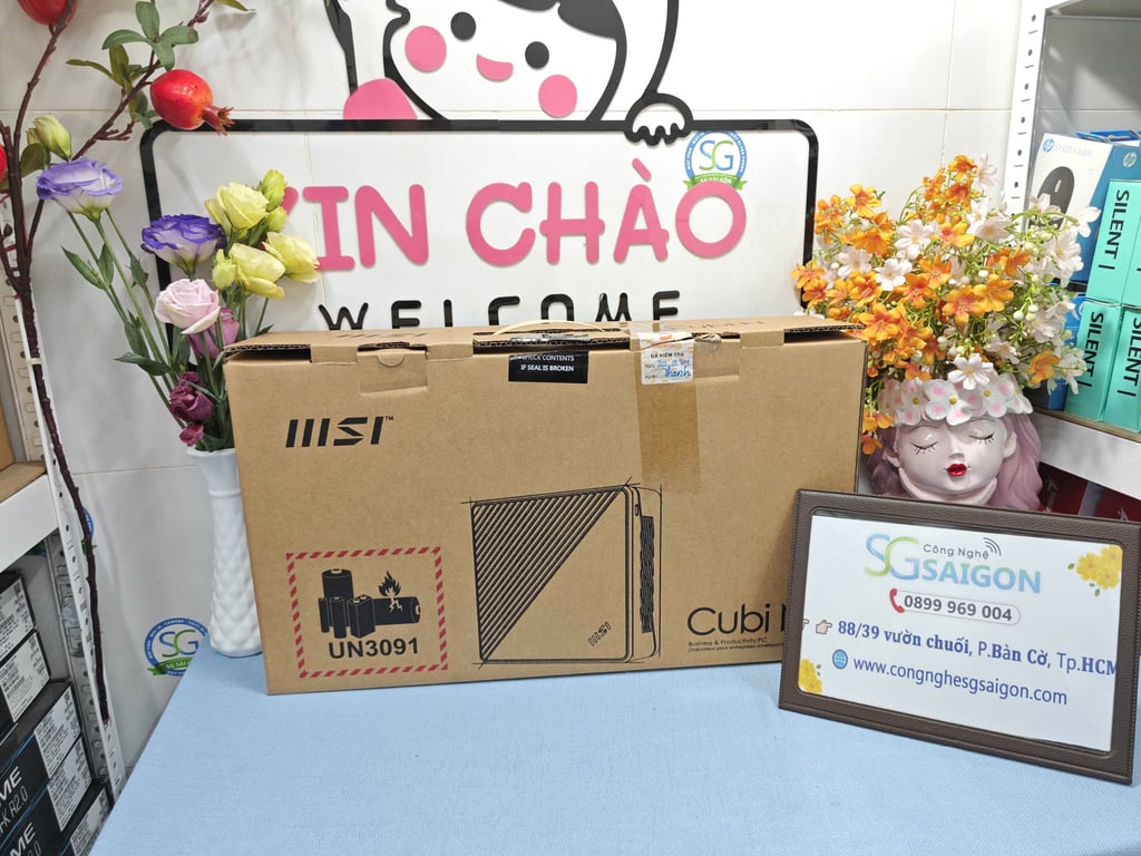 PC Mini MSI CUBI N ADL-235XVN (CUBI B0A9)