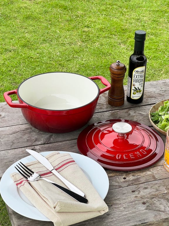 Nồi gang Oceno thành cao