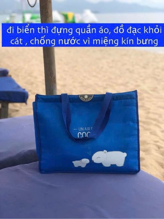 Túi giữ nhiệt size đại kích thước 30cm x 40cm hàng xuất Nhật siêu xịn