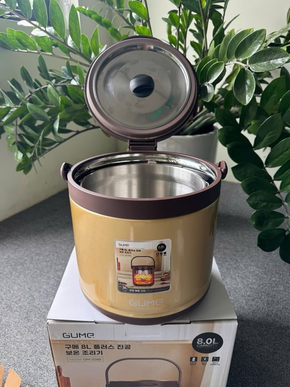 NỒI Ủ CHÂN KHÔNG GUME 8L PLUS