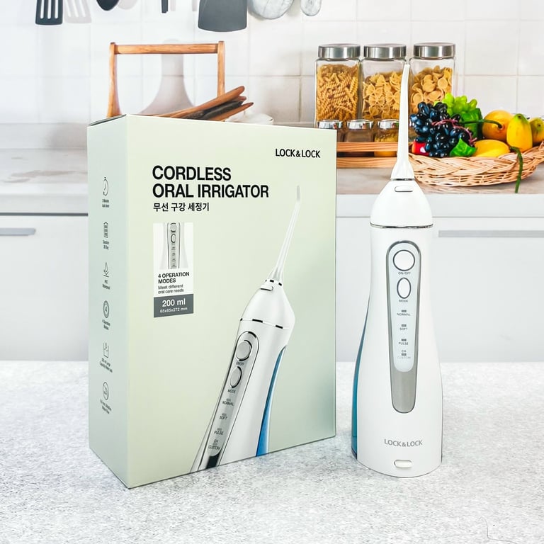 Tăm Nước Lock&Lock Không Dây Irrigator ENR156BLU⚡️