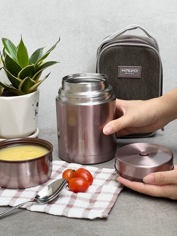 Bình giữ nhiệt cháo kaiyo 750ml