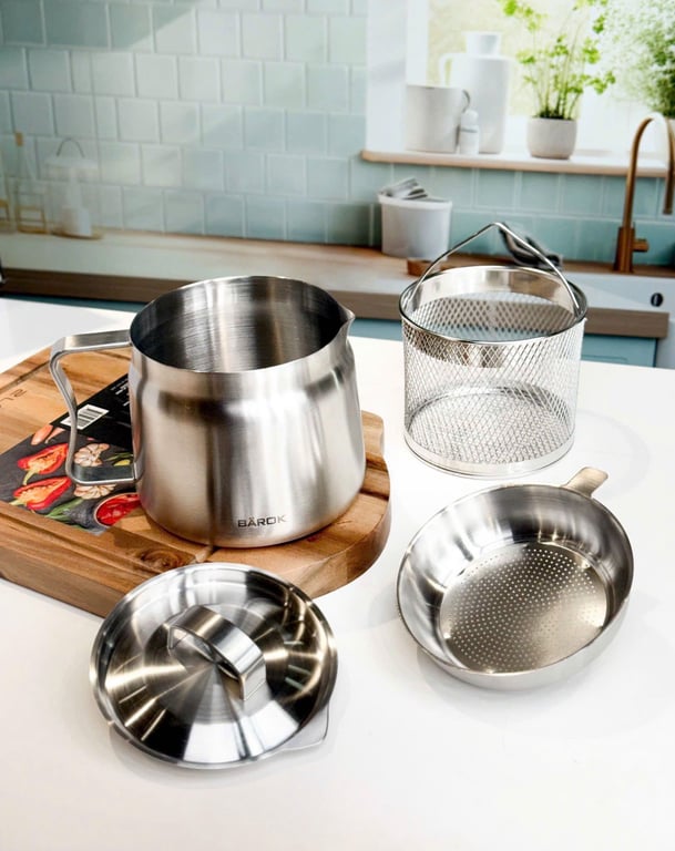 Ca lọc kiêm chiên ngập dầu Barok Gemany 1.5 lit