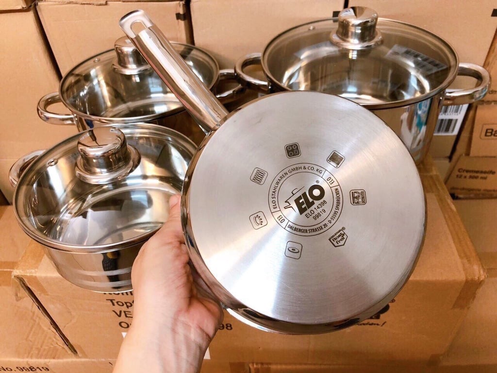 BỘ 3 NỒI & 1 QUÁNH ELO ĐỨC