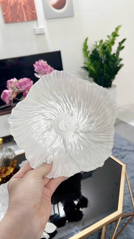 Set đĩa decor ngọc trai