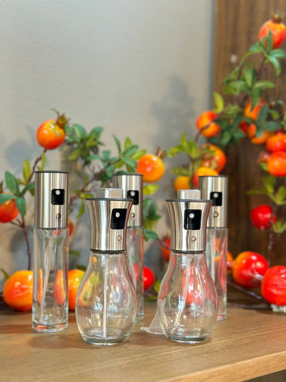 BÌNH XỊT DẦU ĂN THỦY TINH DANDI HOME