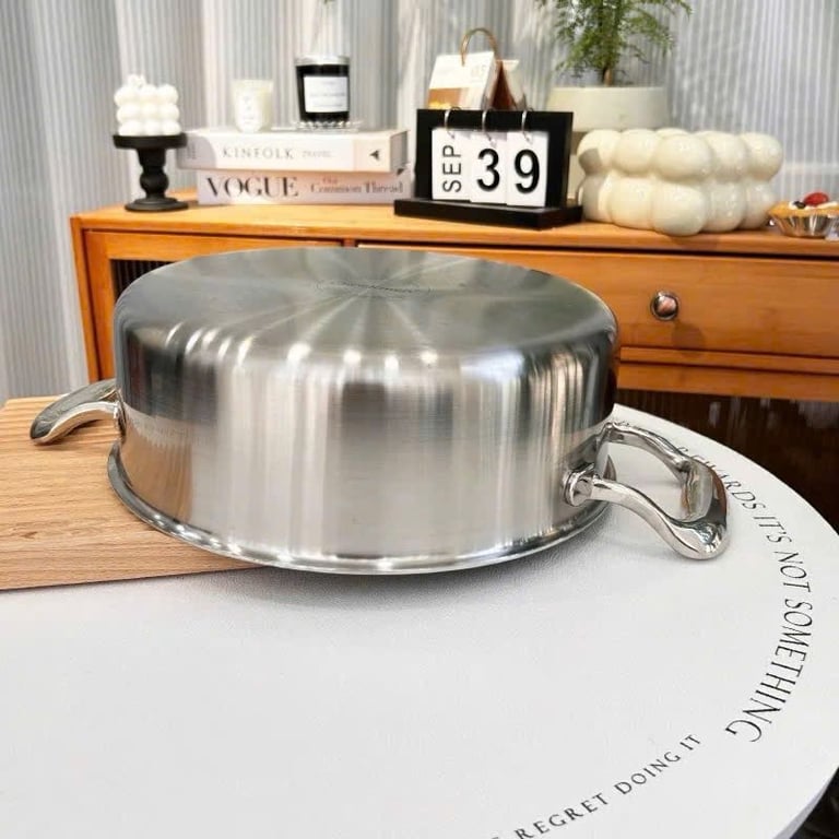 ⭕ Nồi lẩu hai ngăn Chockmen - 30CM - C308