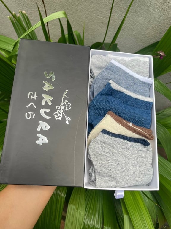 Tất hộp cổ cao, cổ thấp thương hiệu Nhật Bản Sakura !