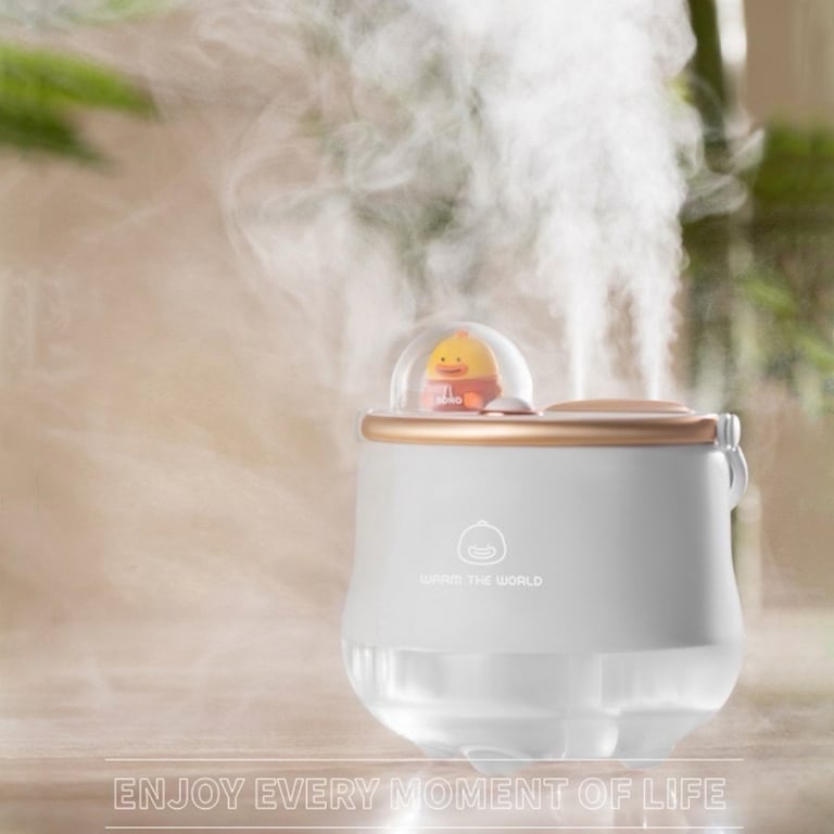 máy xông kèm đèn ngủ