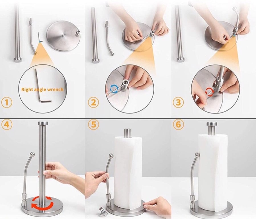 GIÁ ĐỠ INOX ĐỂ GIẤY CUỘN TIỆN DỤNG