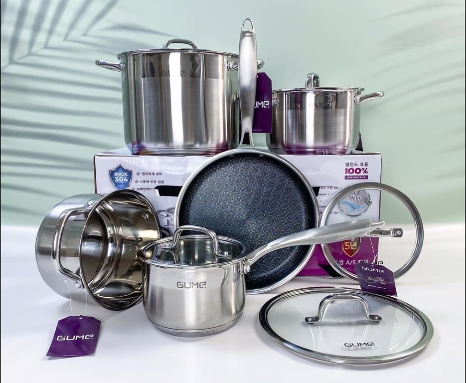 bộ nồi 5 món gume
